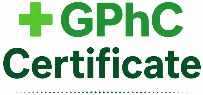 GPhC verified pharmacy badge: check Farmeci partner pharmacy registration 9011790 on the General Pharmaceutical Council register